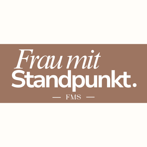 Frau mit Standpunkt